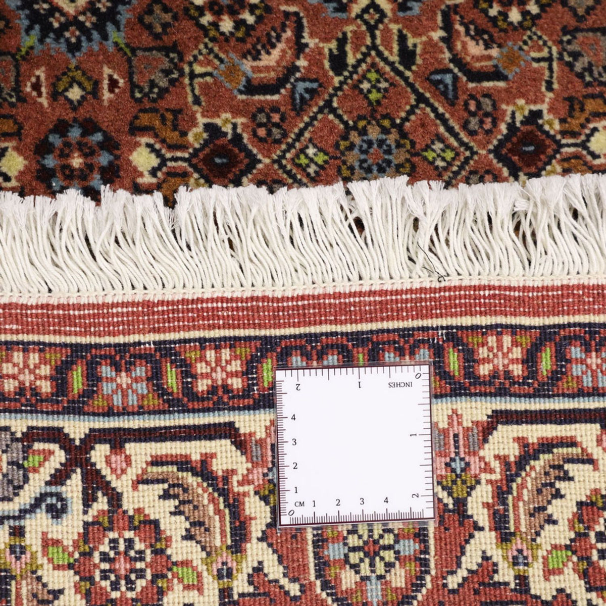 Alfombra de pasillo Alfombra persa - Bidjar - 293 x 88 cm - terracota