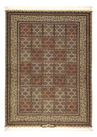 Alfombra Persa - Tabriz - Real - Real - 207 x 152 cm - beige oscuro