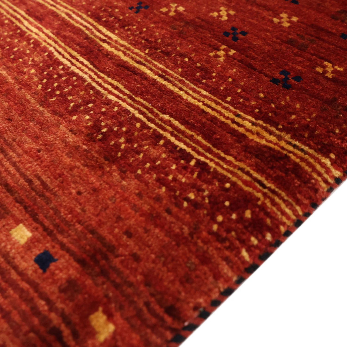 Alfombra Gabbeh - Persa Kashkuli - 126 x 96 cm - multicolor