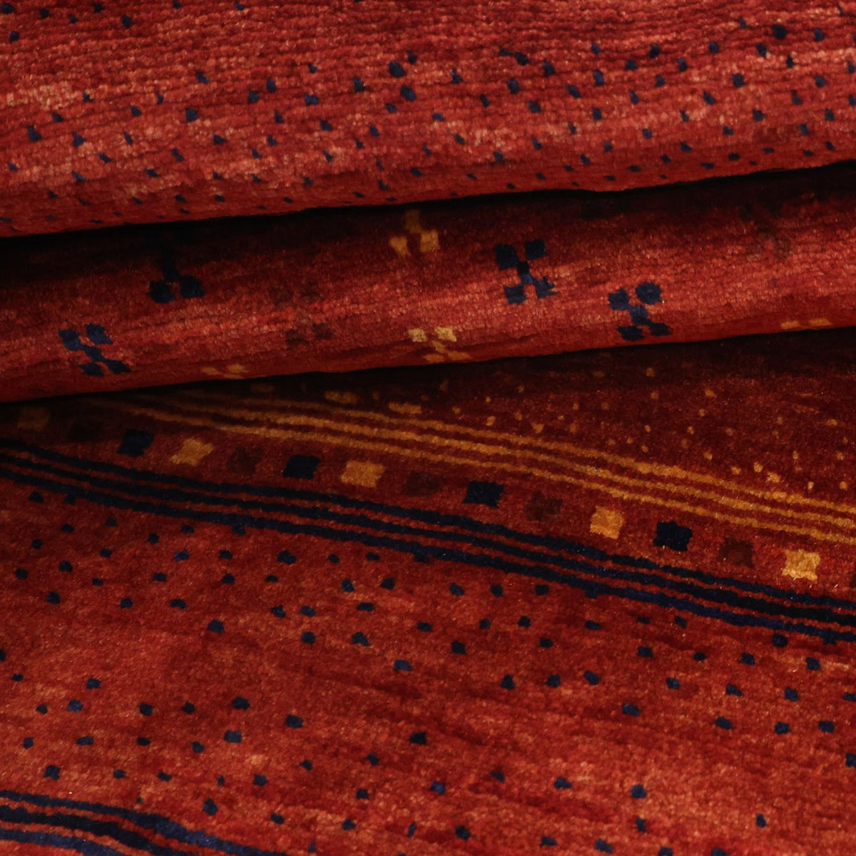 Alfombra Gabbeh - Persa Kashkuli - 126 x 96 cm - multicolor