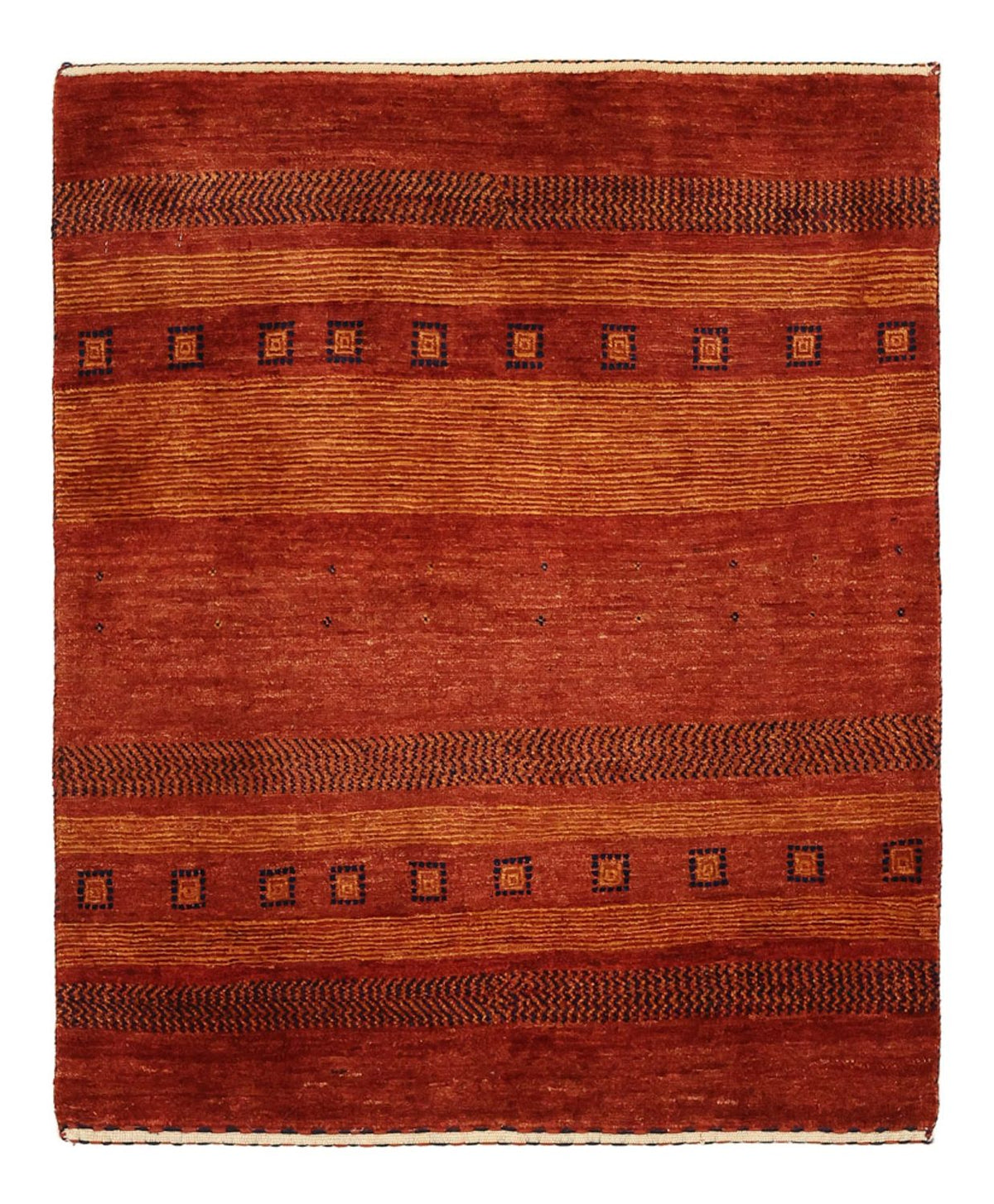 Alfombra Gabbeh - Persa Kashkuli - 96 x 79 cm - multicolor