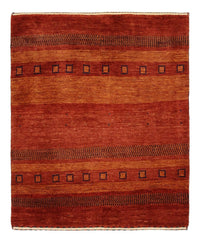 Alfombra Gabbeh - Persa Kashkuli - 96 x 79 cm - multicolor
