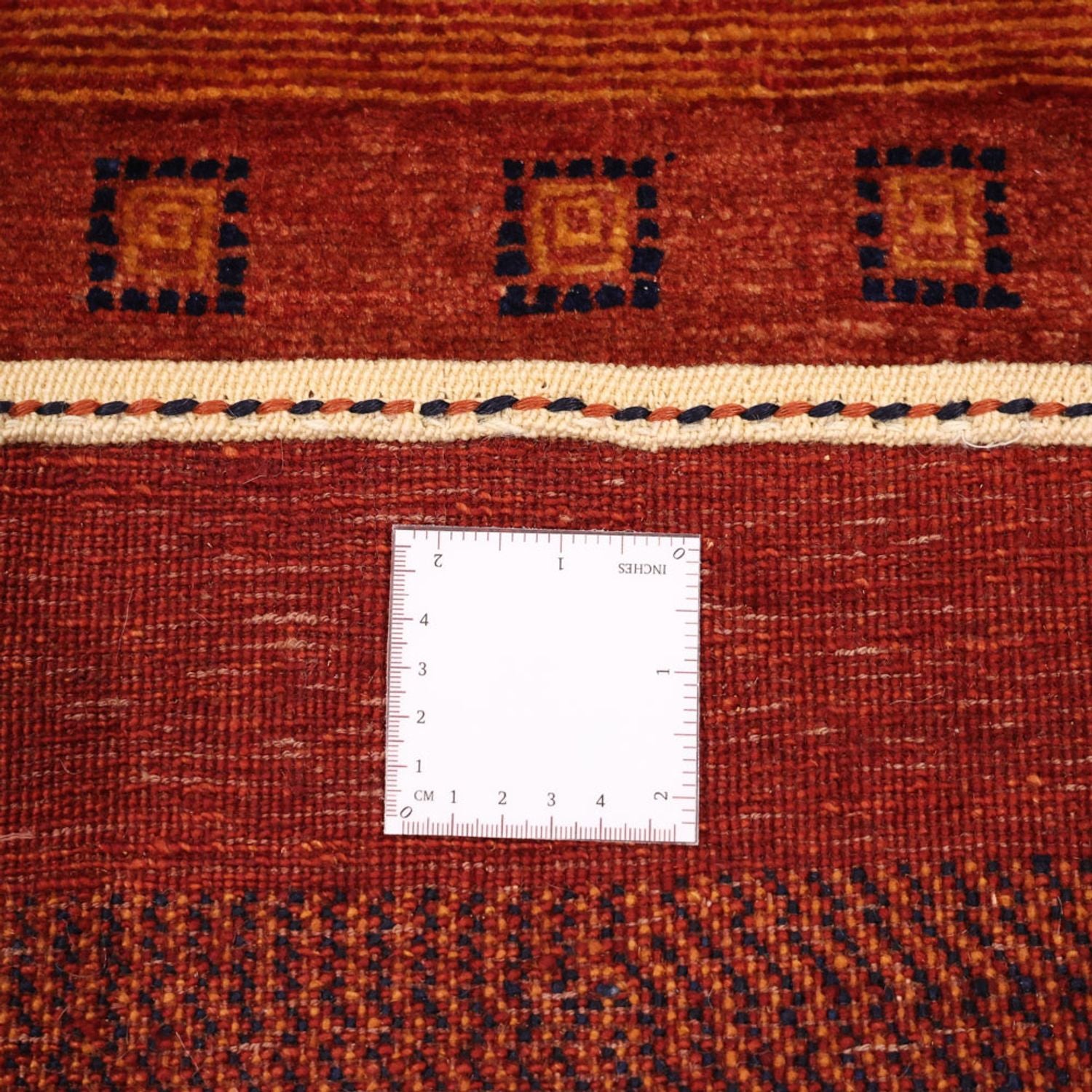 Alfombra Gabbeh - Persa Kashkuli - 96 x 79 cm - multicolor