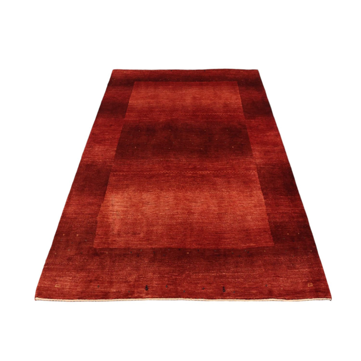 Alfombra Gabbeh - Persa Kashkuli - 190 x 128 cm - rojo