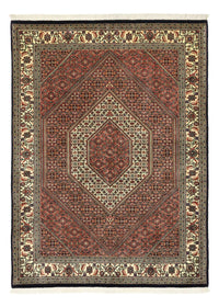 Alfombra persa - Bidjar - Real - 203 x 151 cm - beige oscuro