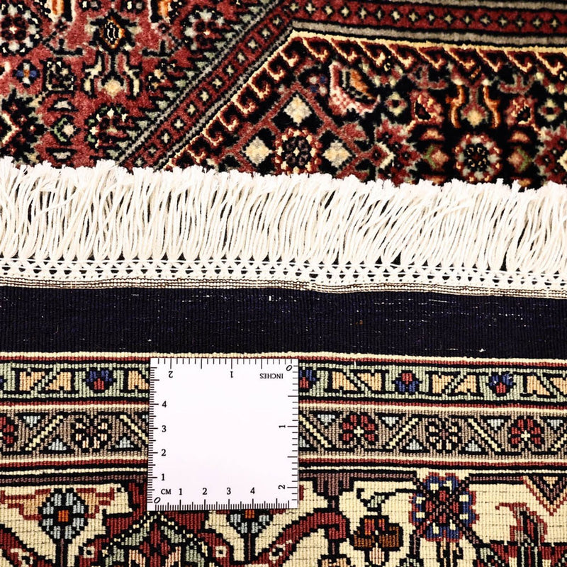 Alfombra persa - Bidjar - Real - 203 x 151 cm - beige oscuro