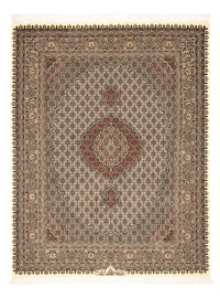 Alfombra Persa - Tabriz - Real - Real - 197 x 154 cm - beige oscuro