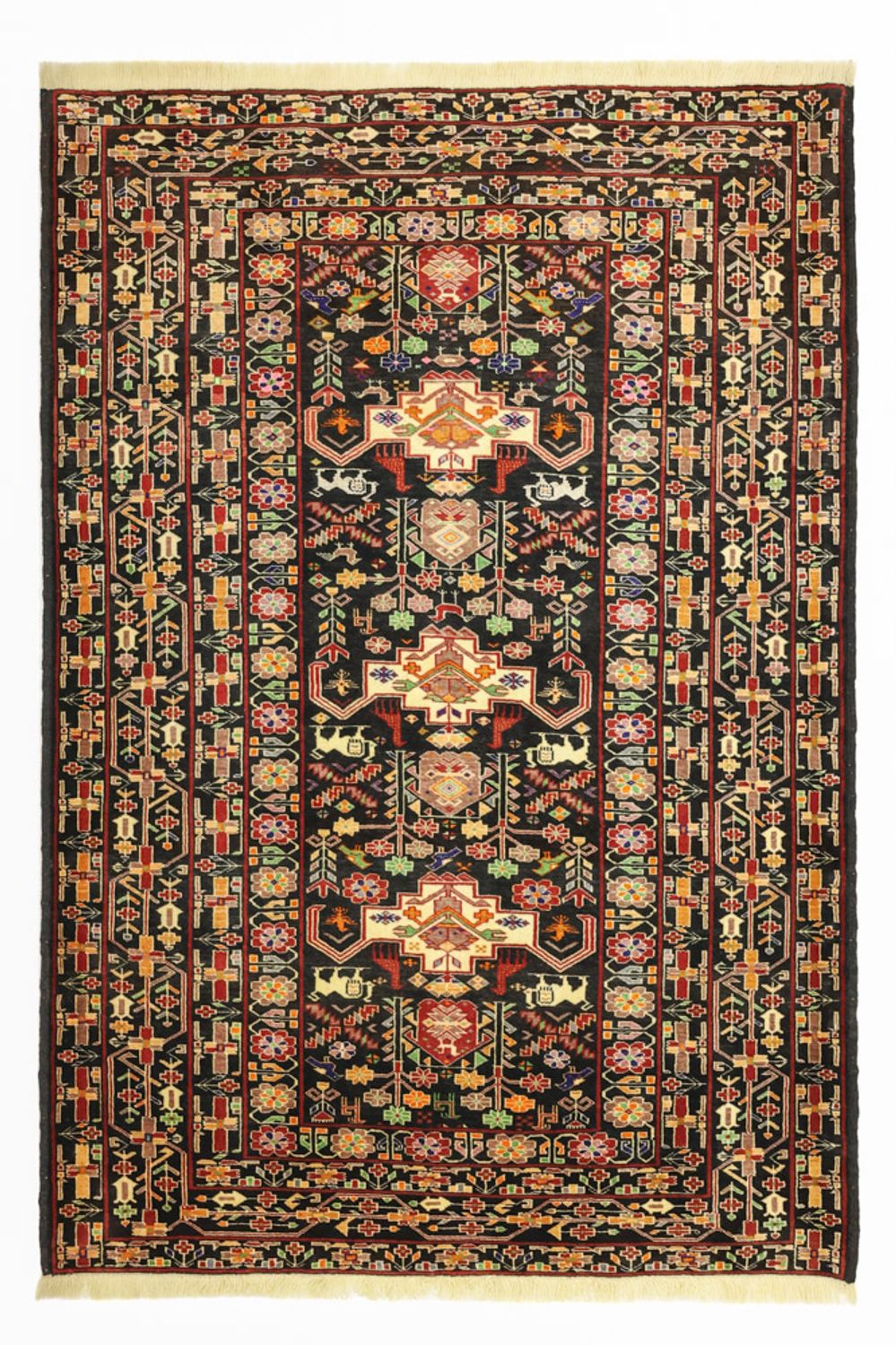 Alfombra Belutsch - 153 x 104 cm - beige oscuro