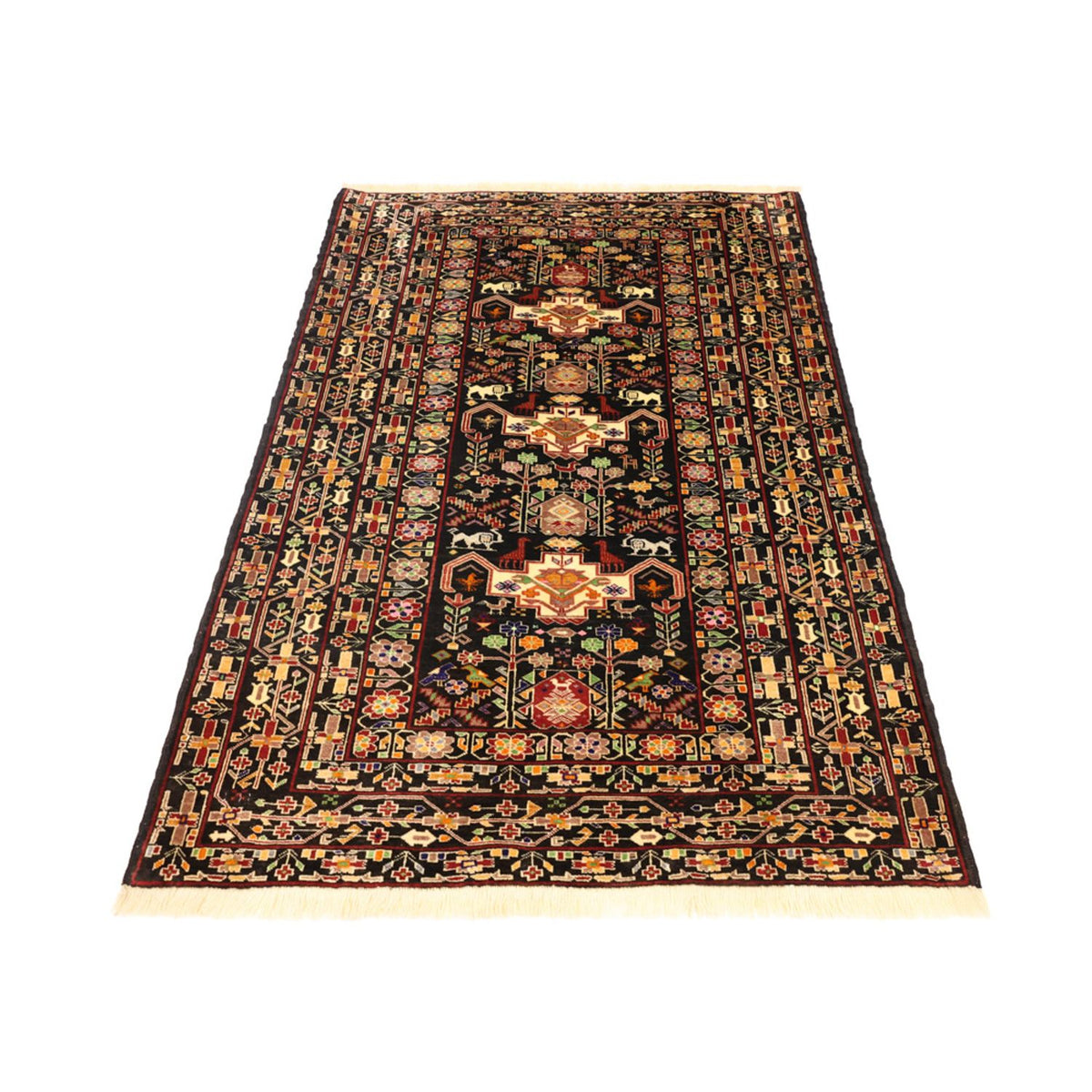 Alfombra Belutsch - 153 x 104 cm - beige oscuro