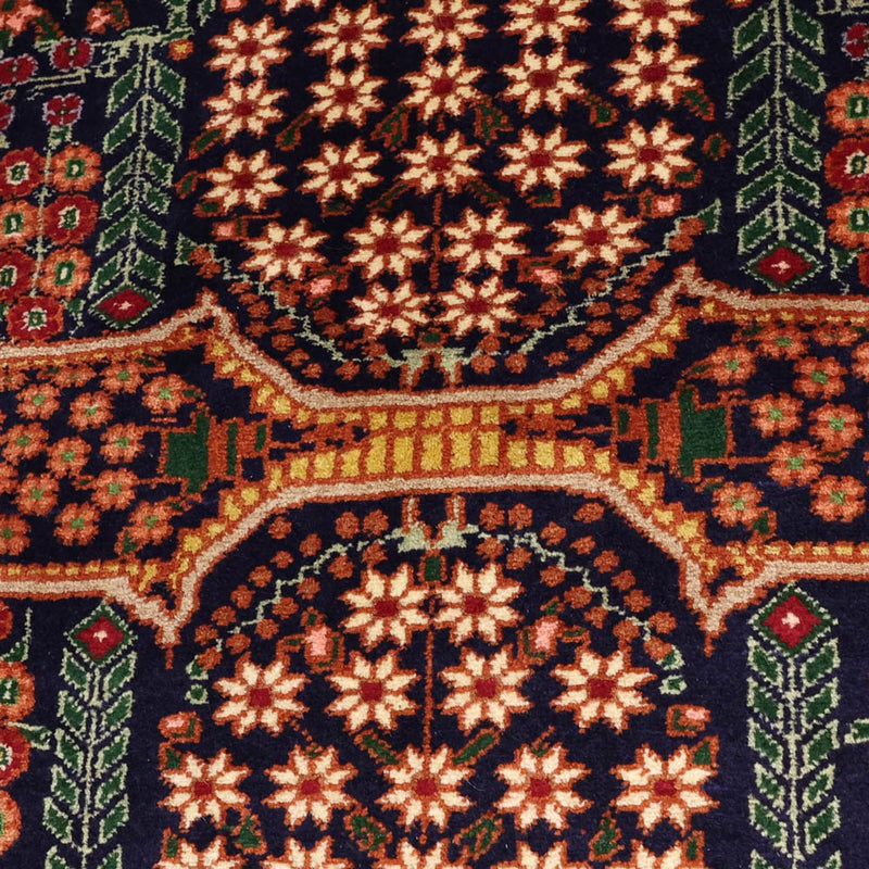 Alfombra persa - Nómada - 164 x 130 cm - multicolor