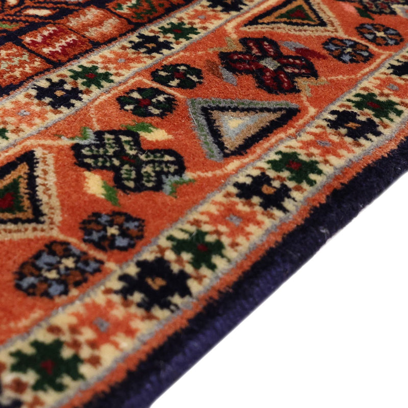 Alfombra persa - Nómada - 164 x 130 cm - multicolor