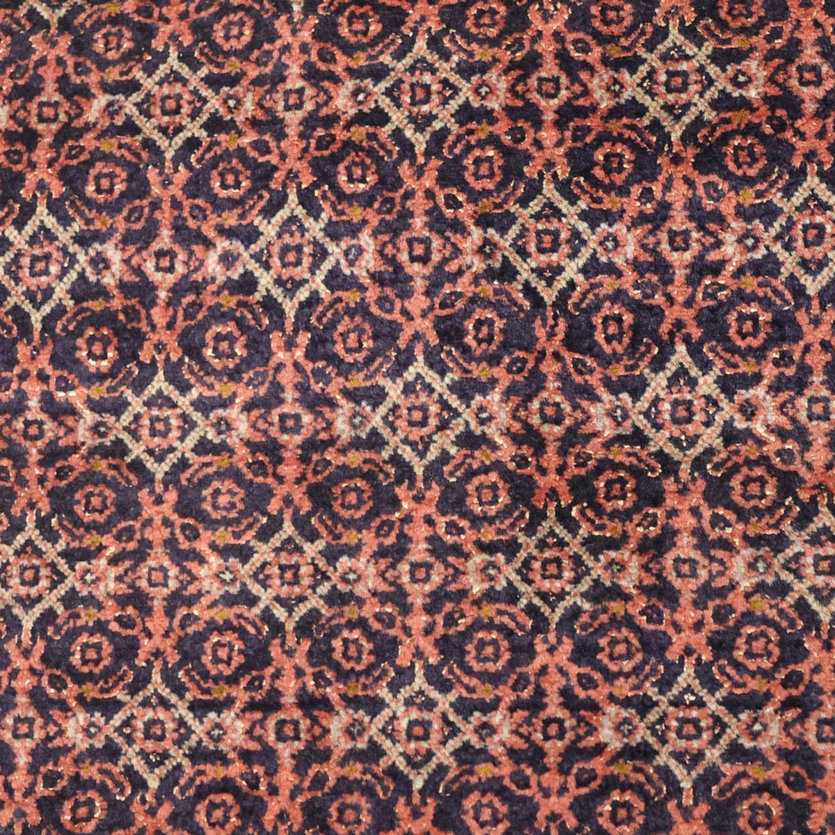 Alfombra persa - Bidjar - 143 x 85 cm - óxido