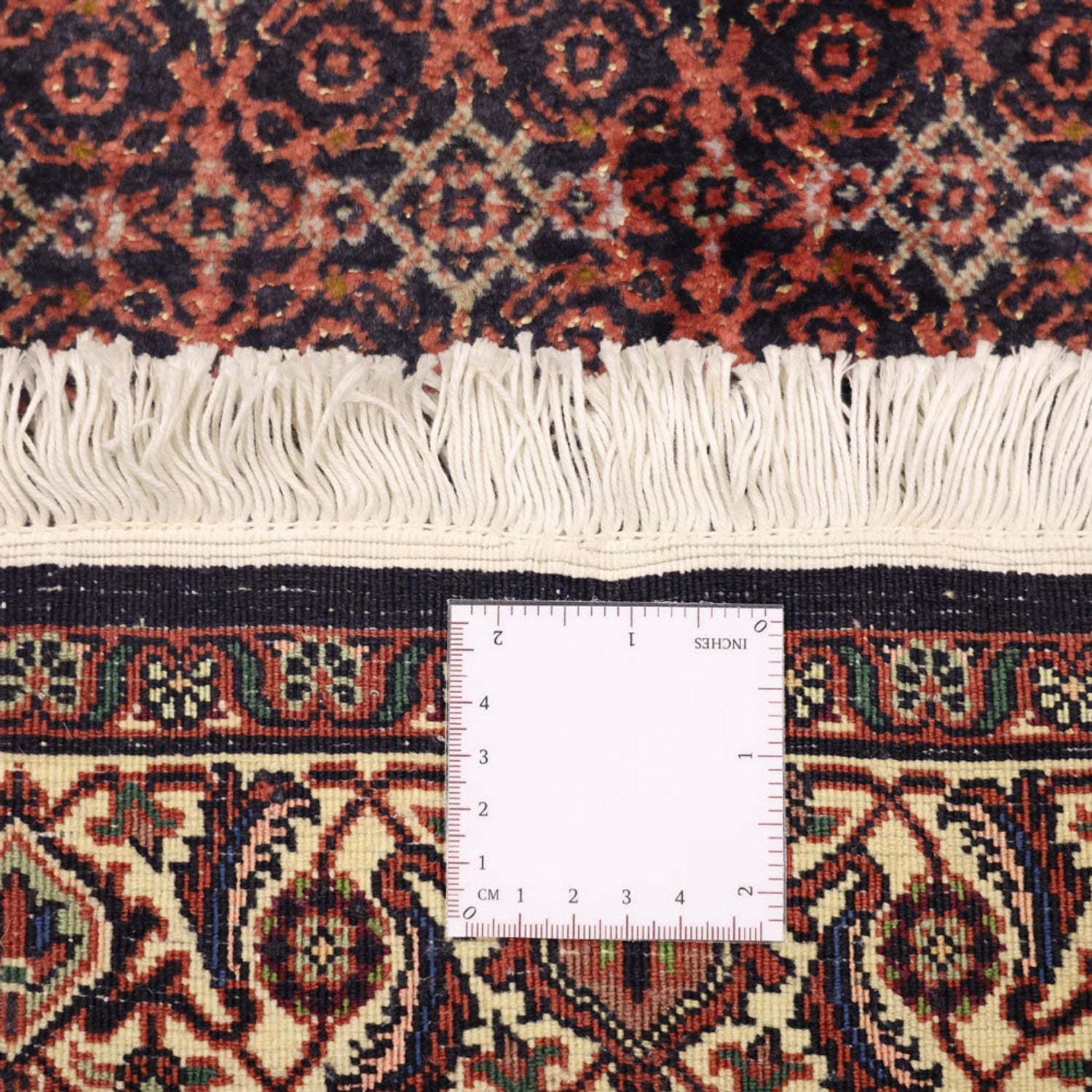 Alfombra persa - Bidjar - 143 x 85 cm - óxido
