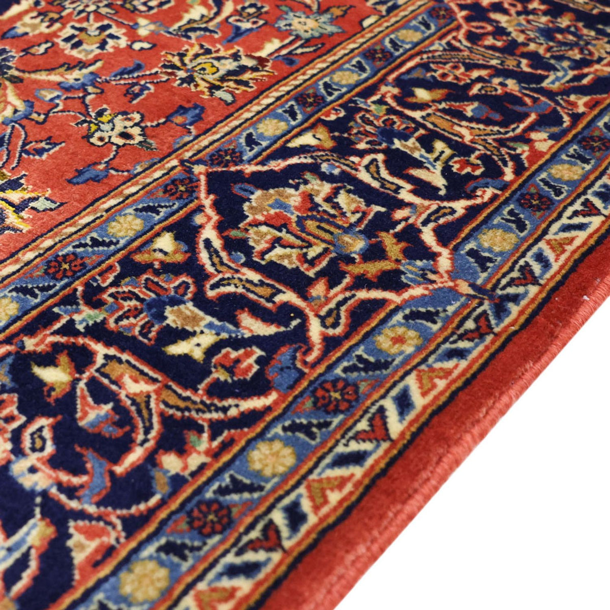 Kashan Alfombra 112x160cm - Alfombra persa