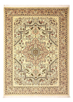Alfombra persa - Tabriz - Real - 203 x 147 cm - beige