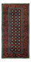 Alfombra de pasillo Alfombra Belutsch - 198 x 103 cm - rojo oscuro