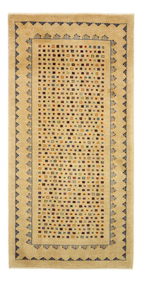 Alfombra Gabbeh - Loribaft Persa - 164 x 79 cm - oro