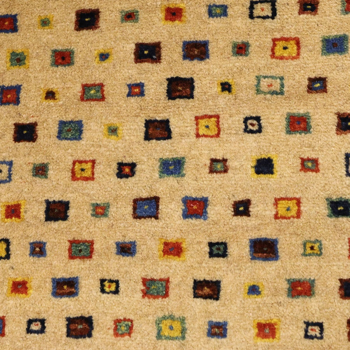 Alfombra Gabbeh - Loribaft Persa - 164 x 79 cm - oro