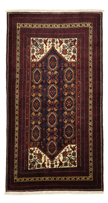 Alfombra Belutsch - 210 x 115 cm - rojo oscuro