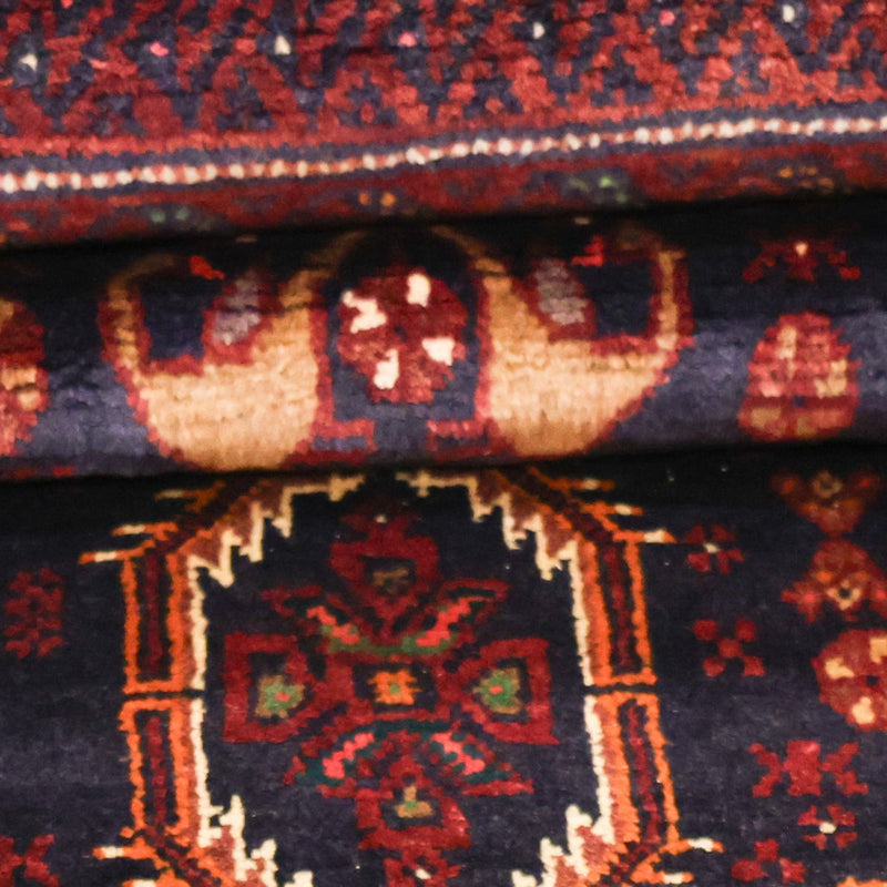 Alfombra Belutsch - 210 x 115 cm - rojo oscuro