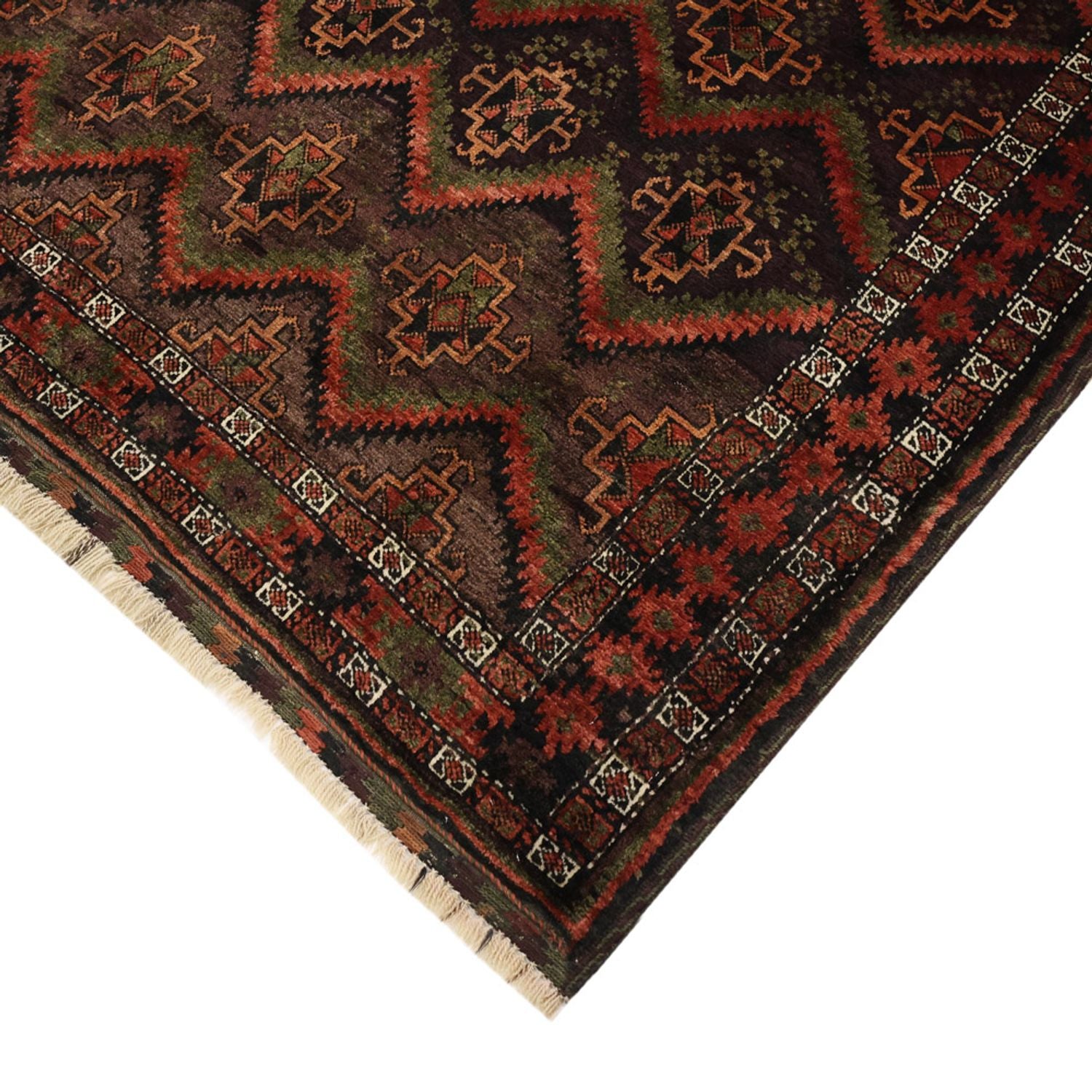 Alfombra de pasillo Alfombra Belutsch - 294 x 141 cm - beige oscuro