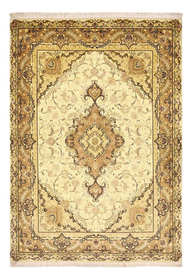 Alfombra Persa - Tabriz - Real - 208 x 149 cm - beige