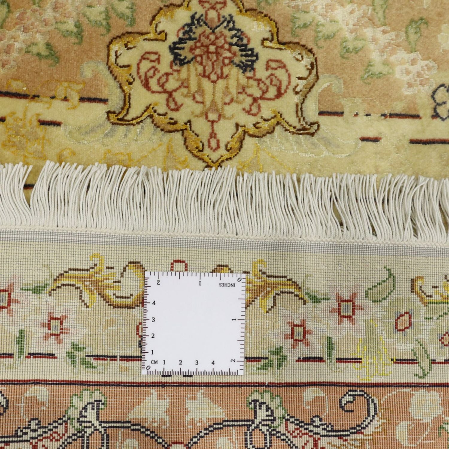 Alfombra Persa - Tabriz - Real - 208 x 149 cm - beige