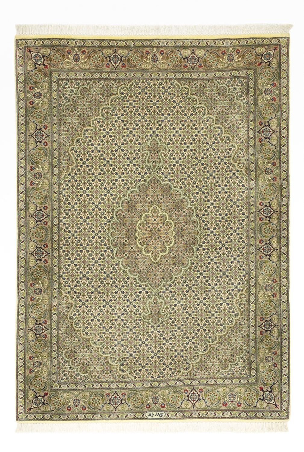 Alfombra Persa - Tabriz - Real - 148 x 105 cm - arena