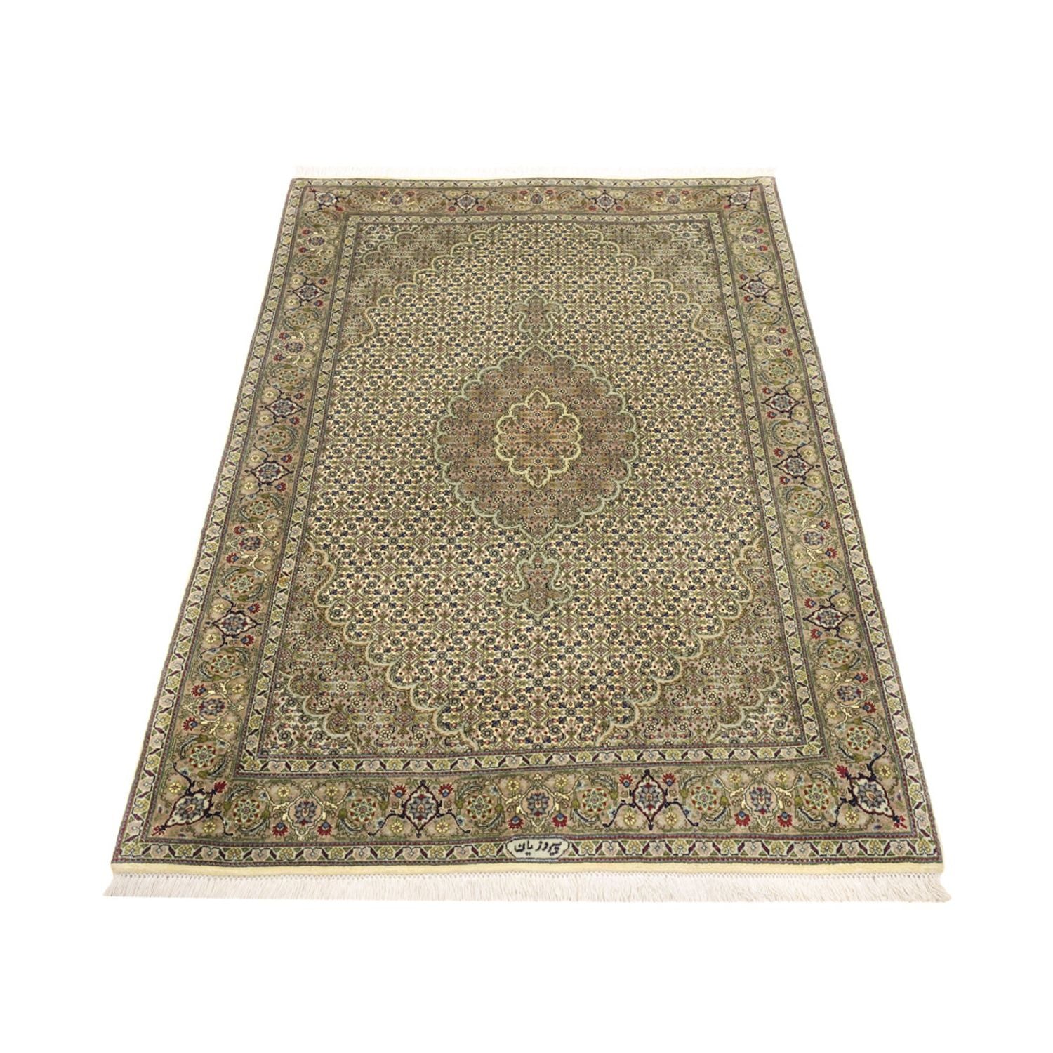 Alfombra Persa - Tabriz - Real - 148 x 105 cm - arena