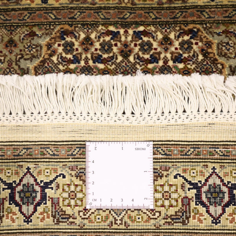 Alfombra Persa - Tabriz - Real - 92 x 60 cm - verde oliva