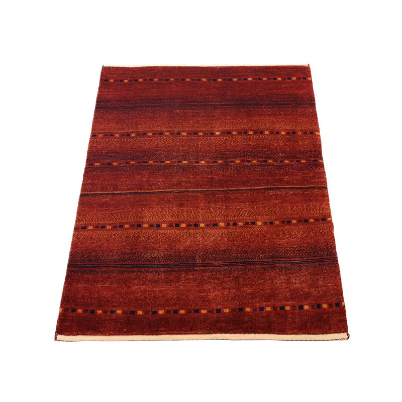 Alfombra Gabbeh - Persa Kashkuli - 103 x 79 cm - rojo oscuro
