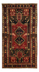 Alfombra persa - Nómada - 285 x 150 cm - rojo oscuro