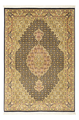 Alfombra Persa - Tabriz - Real - 148 x 100 cm - azul oscuro