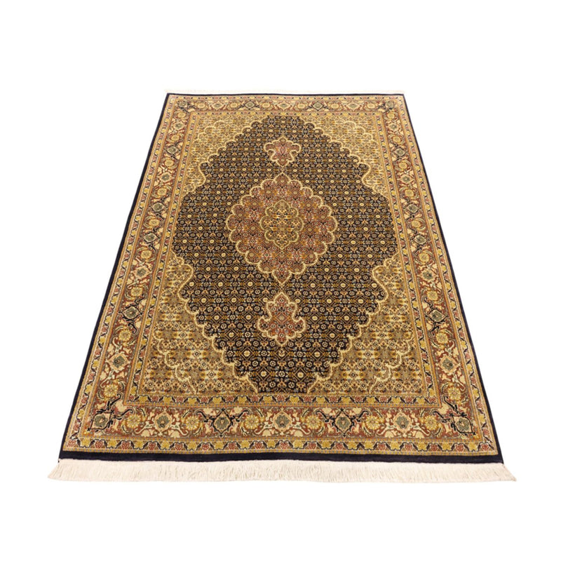Alfombra Persa - Tabriz - Real - 148 x 100 cm - azul oscuro