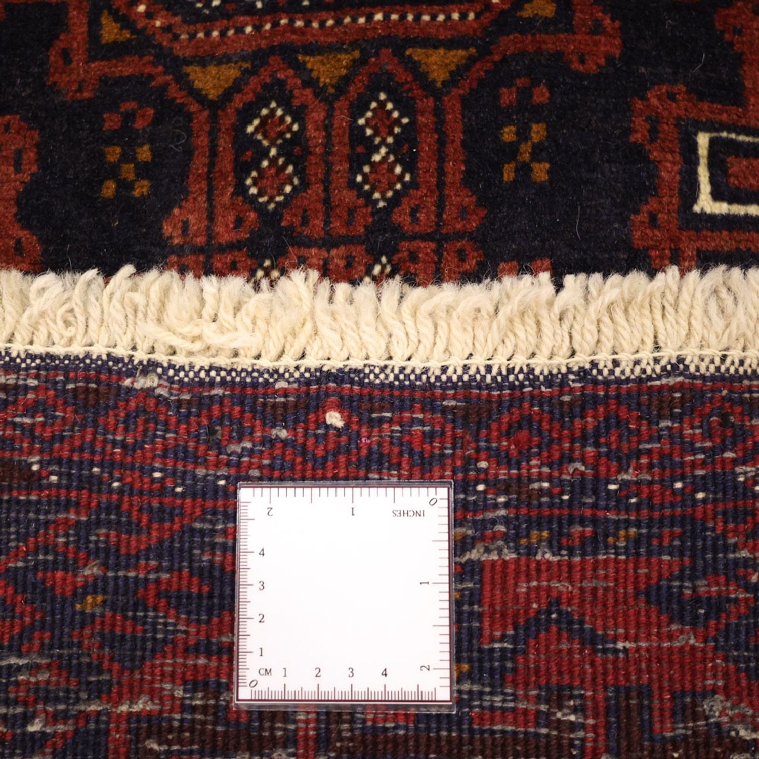 Alfombra de pasillo Alfombra Belutsch - 198 x 98 cm - rojo oscuro