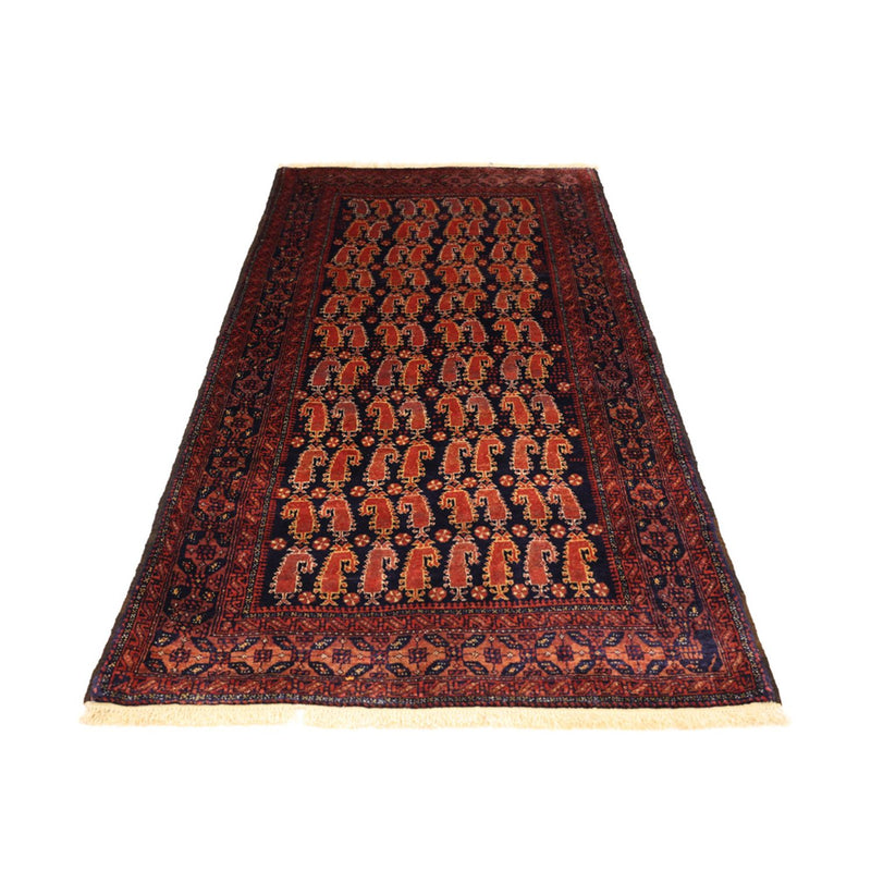 Alfombra de pasillo Alfombra Belutsch - 194 x 100 cm - rojo oscuro