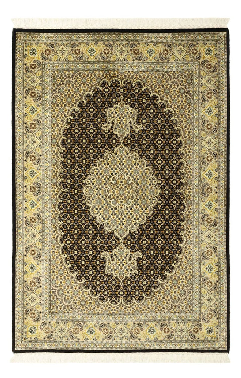 Alfombra Persa - Tabriz - Real - 148 x 100 cm - verde oliva