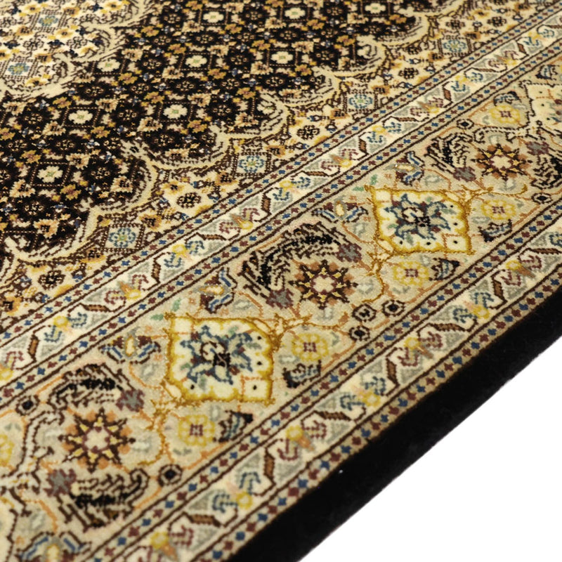 Alfombra Persa - Tabriz - Real - 148 x 100 cm - verde oliva