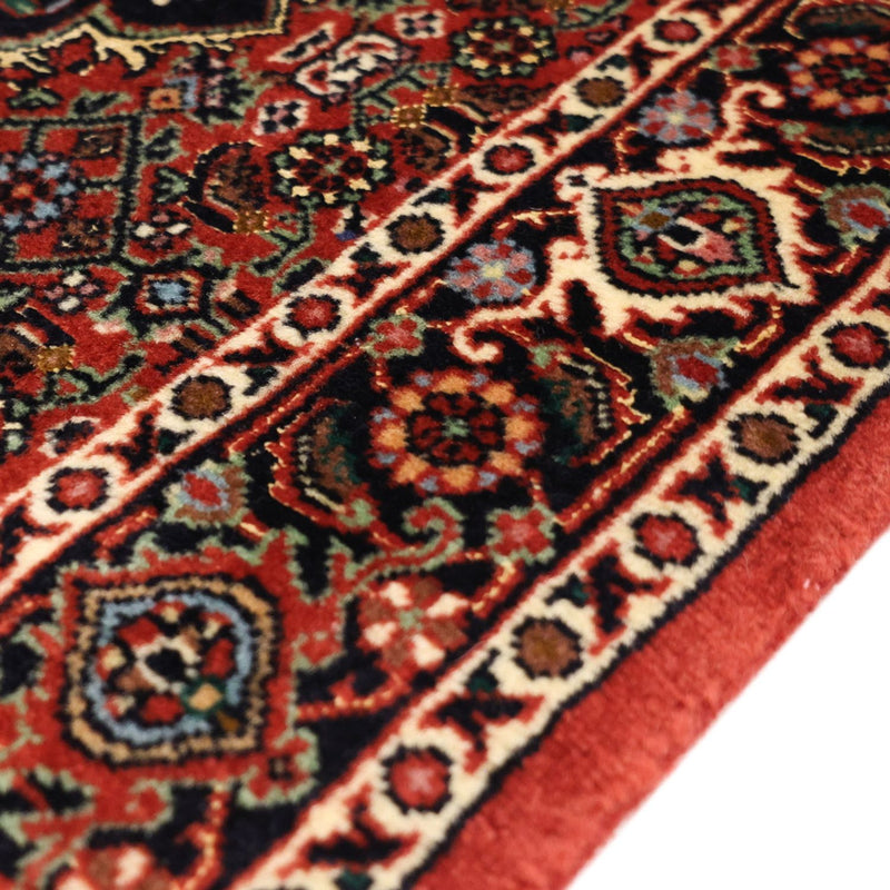 Alfombra persa - Bidjar - 137 x 69 cm - óxido