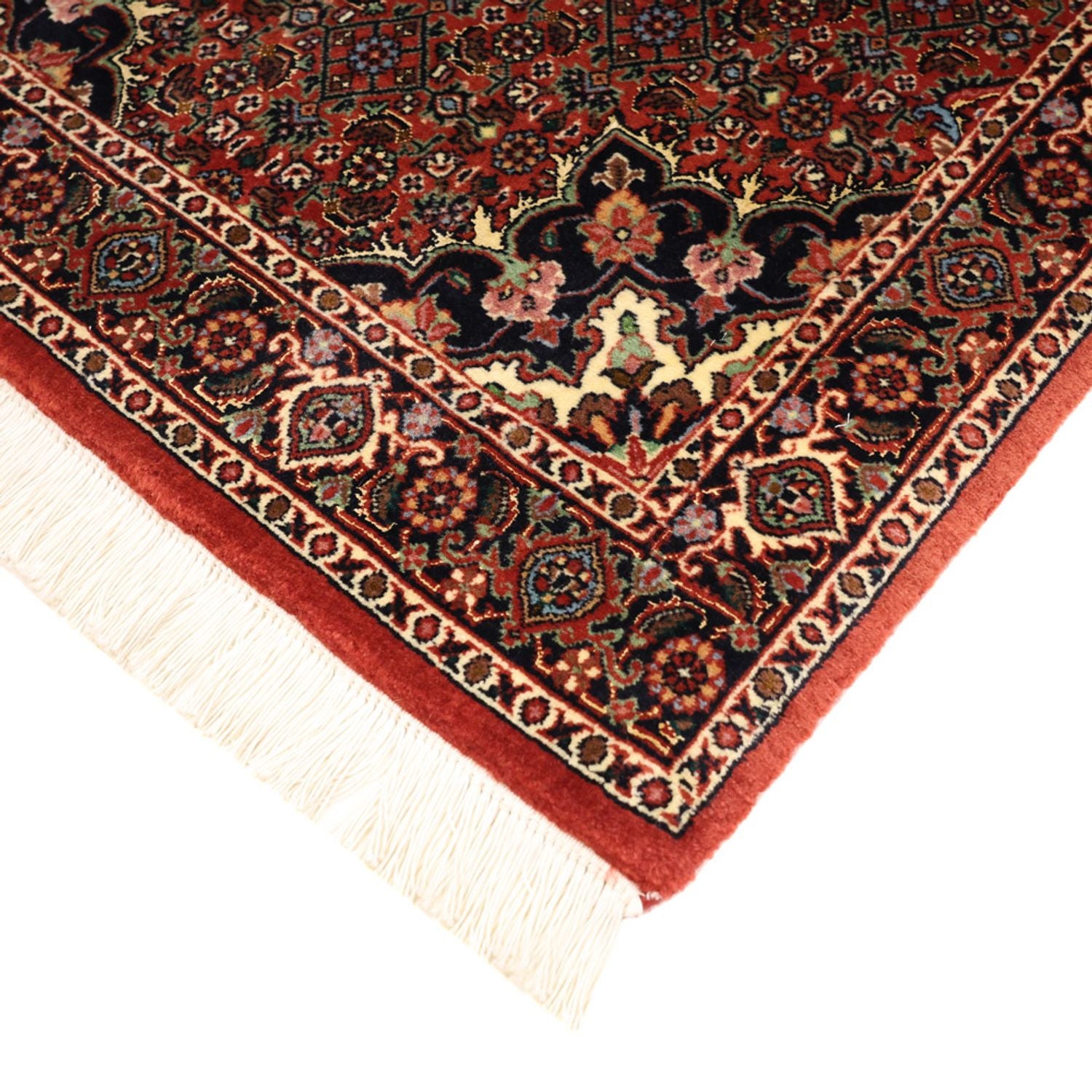 Alfombra persa - Bidjar - 137 x 69 cm - óxido