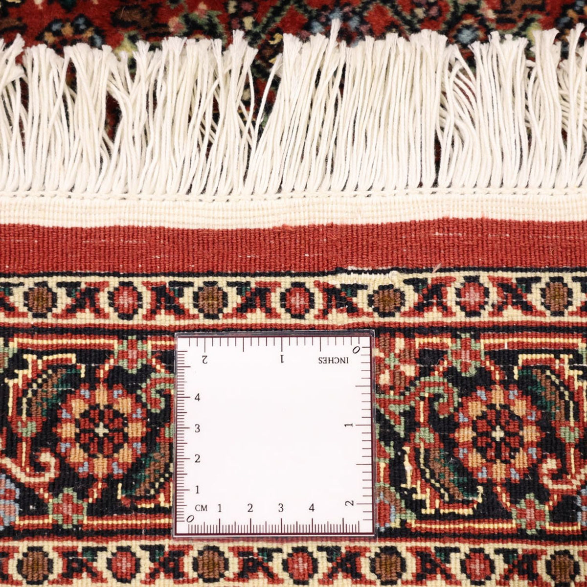 Alfombra persa - Bidjar - 137 x 69 cm - óxido