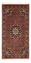 Alfombra persa - Bidjar - 144 x 73 cm - rojo oscuro