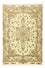 Alfombra Persa - Tabriz - Prima - Urdimbre de seda - 206 x 145 cm - beige