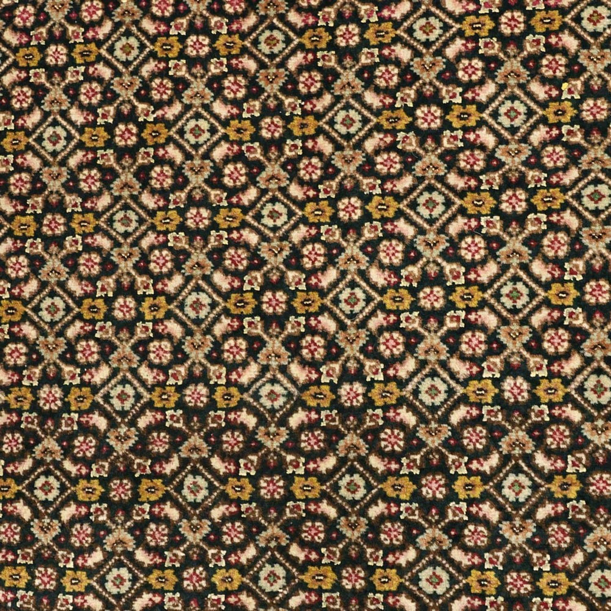 Alfombra Persa - Tabriz - Real - 144 x 106 cm - verde oliva