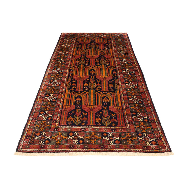 Alfombra de pasillo Alfombra Belutsch - 237 x 113 cm - terracota