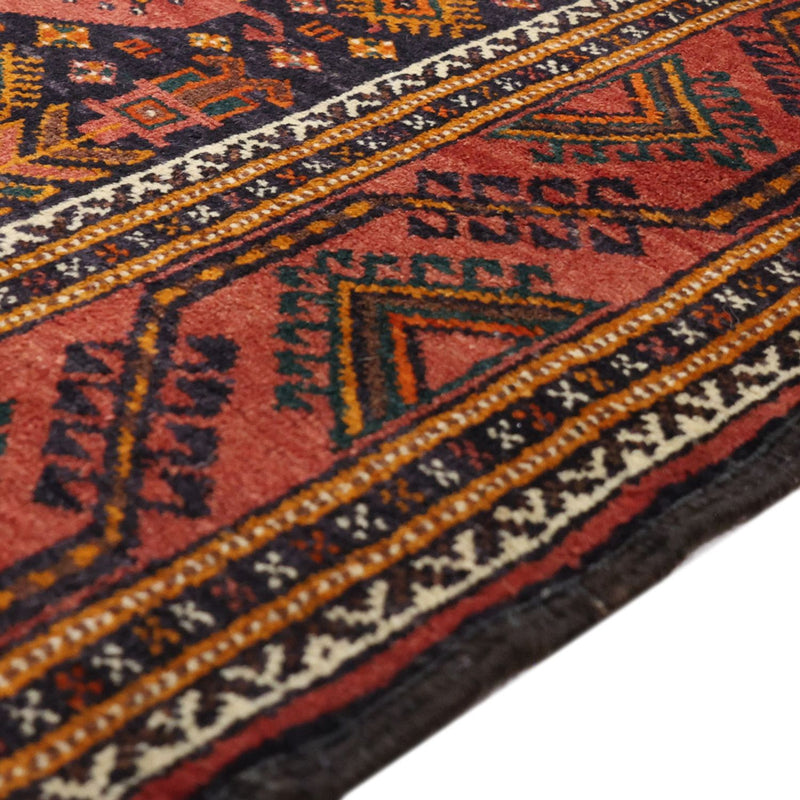 Alfombra de pasillo Alfombra Belutsch - 249 x 113 cm - azul oscuro