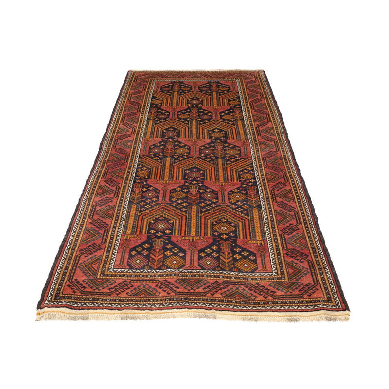 Alfombra de pasillo Alfombra Belutsch - 249 x 113 cm - azul oscuro