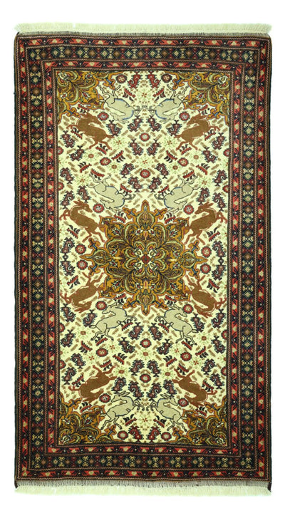 Alfombra Belutsch 112x192cm - Alfombra oriental - verde claro
