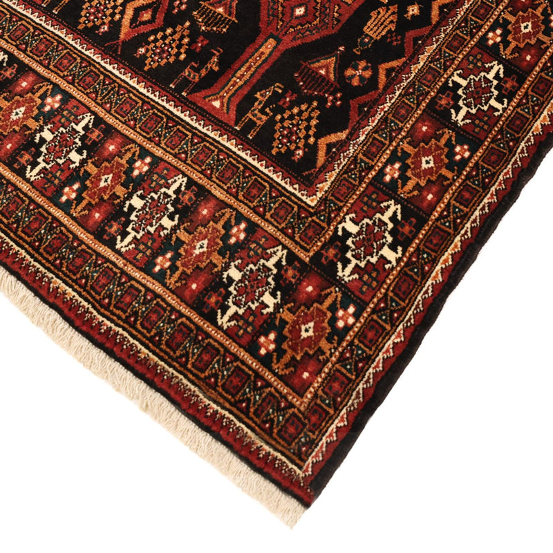 Alfombra Belutsch - 219 x 119 cm - rojo oscuro