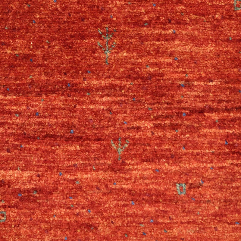 Alfombra Gabbeh - Persa Kashkuli - 127 x 78 cm - naranja